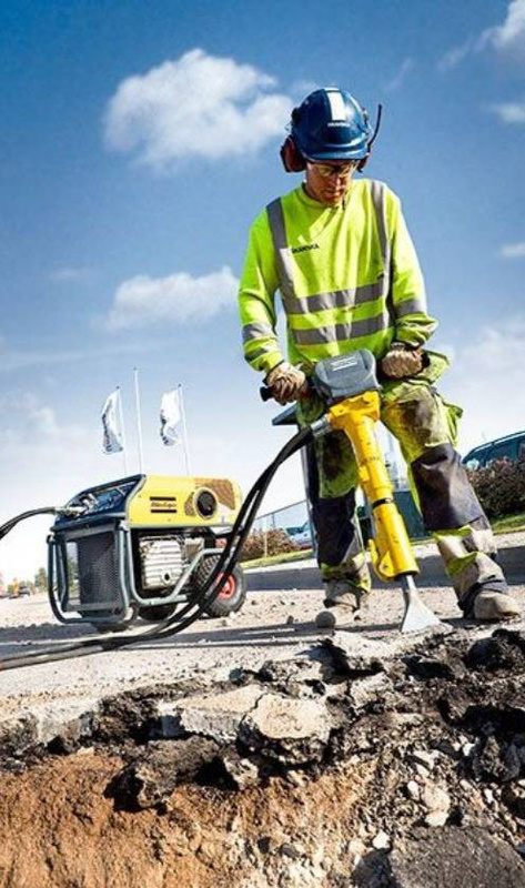 MŁOT HYDRAULICZNY ERGONOMICZNY ATLAS COPCO LH 400 E