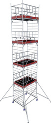 RUSZTOWANIE JEZDNE O POSZERZONEJ KONSTRUKCJI KRAUSE MONTO PROTEC XXL 2,00 M x 1,20 M (WYS. ROBOCZA 10,3 M)