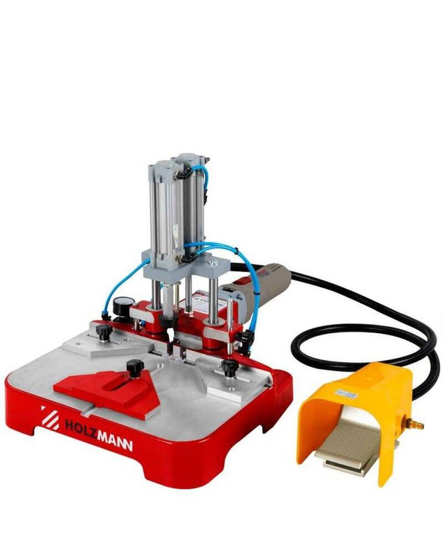 PNEUMATYCZNA FREZARKA WPUSTOWA Z DWOMA WRZECIONAMI HOLZMANN KNF2PNEU