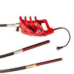 WIBRATOR POGRĄŻALNY SWEPAC PVD 2000 WAŁEK 1M + BUŁAWA 25MM