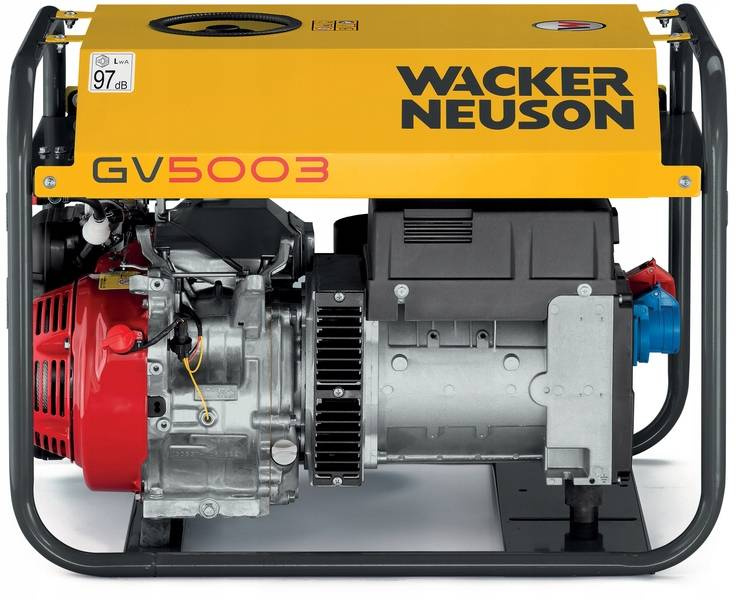 AGREGAT PRĄDOTWÓRCZY TRÓJFAZOWY WACKER GV 5003A