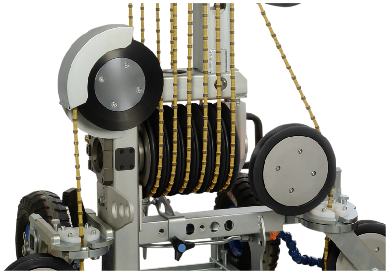 PRZECINARKA LINOWA TYROLIT WCU17 (DŁUGOŚĆ LINY 17 M)