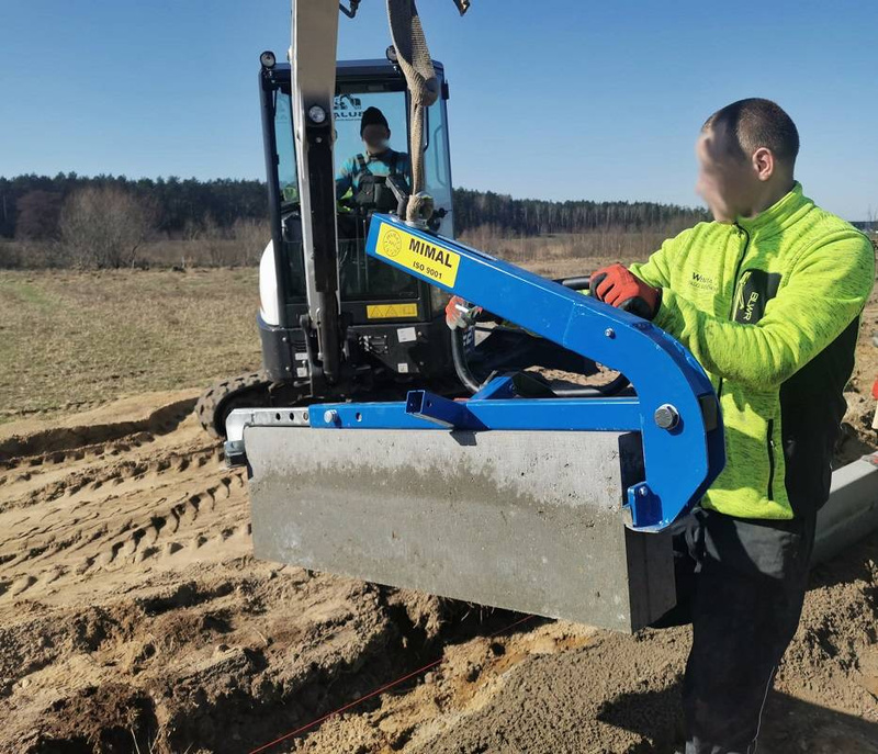 AUTOMATYCZNY CHWYTAK DO KRAWĘŻNIKÓW ZAWIESZANY MIMAL ACK