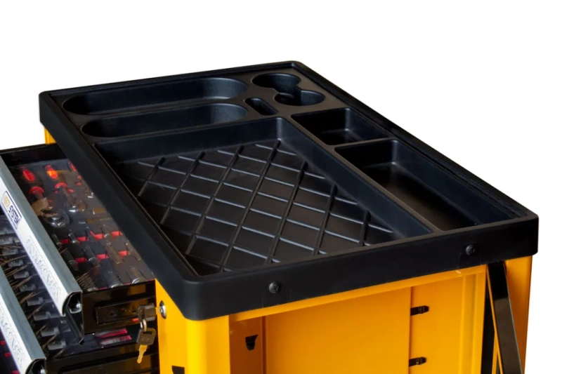 SZAFKA NARZĘDZIOWA SERWISOWA, WÓZEK NARZĘDZIOWY VIBER-SYSTEM SZN259 Z WYPOSAŻENIEM 258 ELEMENTÓW