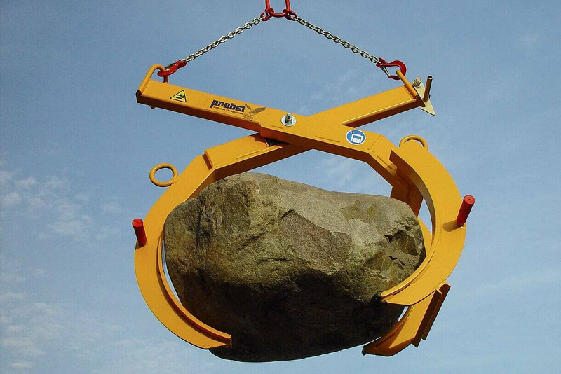 MECHANICZNY CHWYTAK DO GŁAZÓW PROBST FVZ-UNI