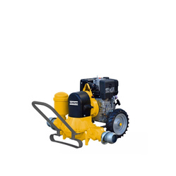 MOTOPOMPA MEMBRANOWA DO SZLAMU ATLAS COPCO LB 80 B S5 TROLLEY (HONDA)