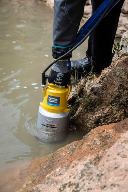 POMPA ZATAPIALNA WODY BRUDNEJ ATLAS COPCO WEDA D 70/3 L