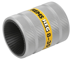 GRATOWNIK ZEWNĘTRZNY I WEWNĘTRZNY REMS REG 8–35 E DO RUR R Ø 8–35 MM, Ø ⅜–1⅜"