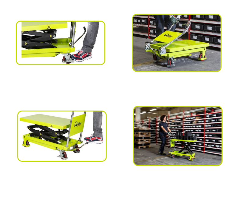 PODNOŚNIK TOWAROWY STÓŁ PODNOSZĄCY PRAMAC LT 80