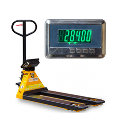 WÓZEK PALETOWY Z WAGĄ VIBER-SYSTEM P2500W (2500 KG)