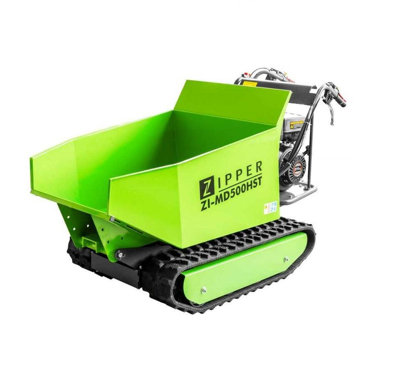 WOZIDŁO BUDOWLANE MINIWYWROTKA ZIPPER ZI-MD500HST Z PŁUGIEM