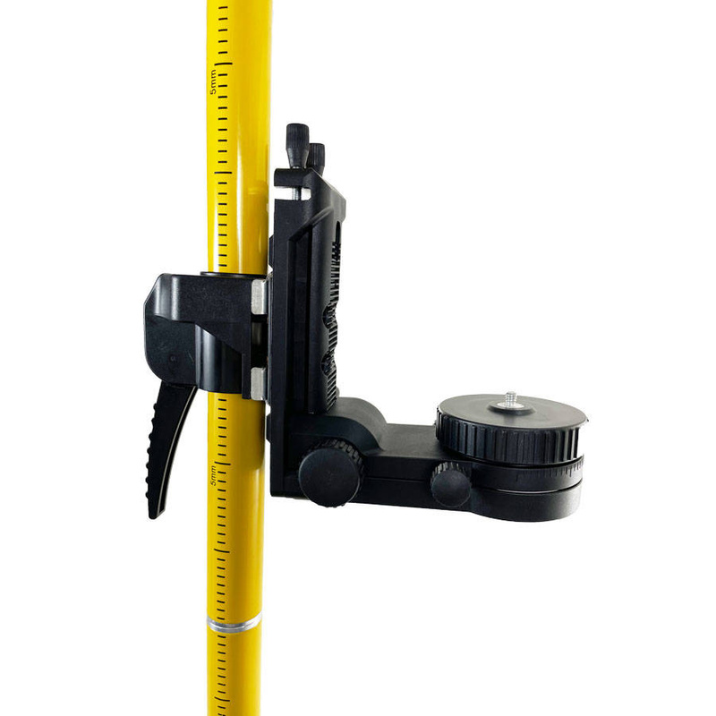 CZERWONY MULTILASER KRZYŻOWY NIVEL SYSTEM CL2R (2x360°) BLUETOOTH + SKRĘCANA TYCZKA ROZPOROWA LP-36