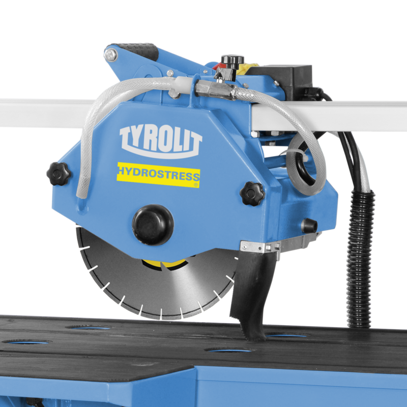 ELEKTRYCZNA PRZECINARKA STOLIKOWA DO PŁYTEK TYROLIT TRE250 (DŁUGOŚĆ CIĘCIA 1050 MM, GŁĘBOKOŚĆ CIĘCIA 60 MM)