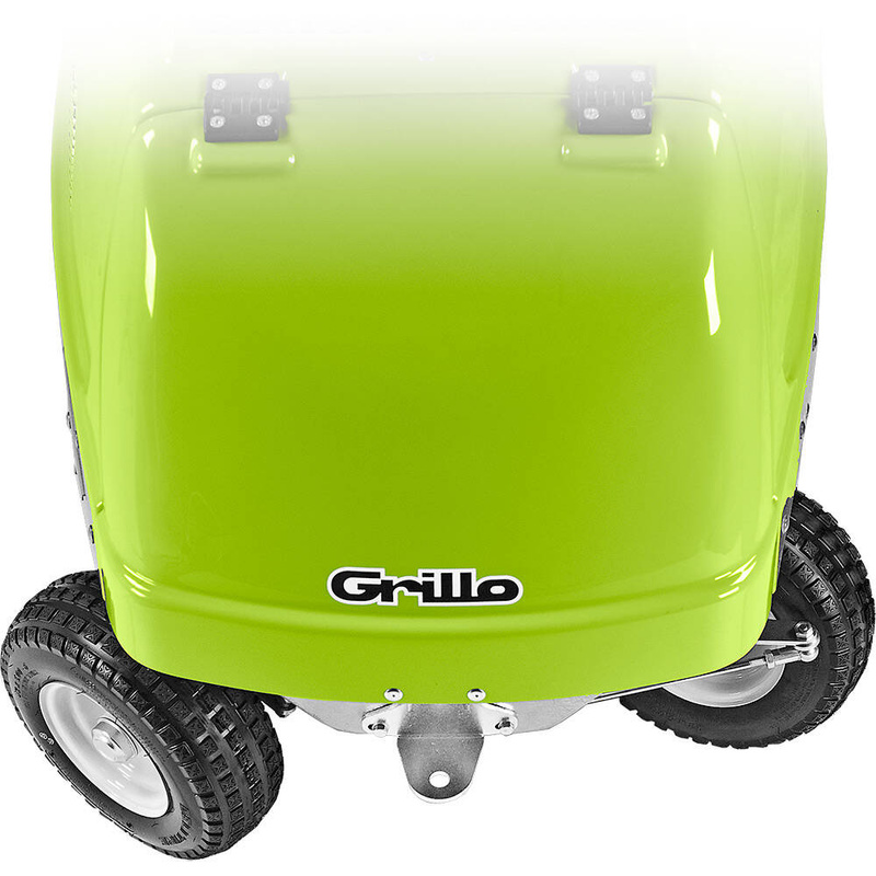 KOSIARKA SAMOJEZDNA Z ZASOBNIKIEM GRILLO FD 220 R (BENZYNA, 12 KM)