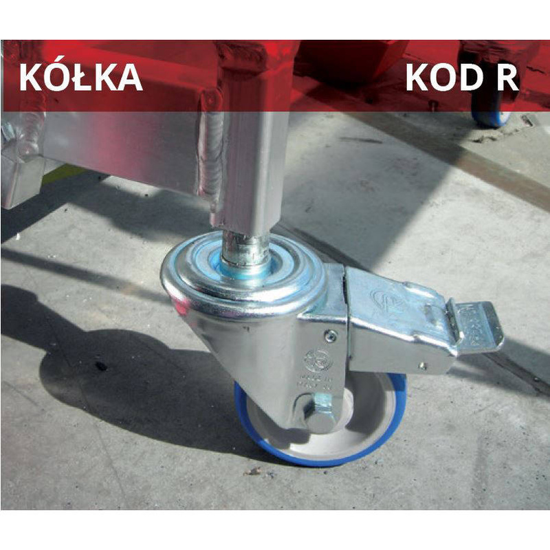 SCHODY PROFESJONALNE DLA BUDOWNICTWA I PRZEMYSŁU FARAONE CM60 MOD. CM4PR 2,78M