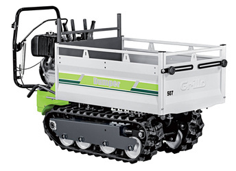 MINIWYWROTKA WOZIDŁO BUDOWALNE GRILLO DUMPER 507 (RATO, BENZYNA, 8,2 KM, ROZRUSZNIK ELEKTRYCZNY)