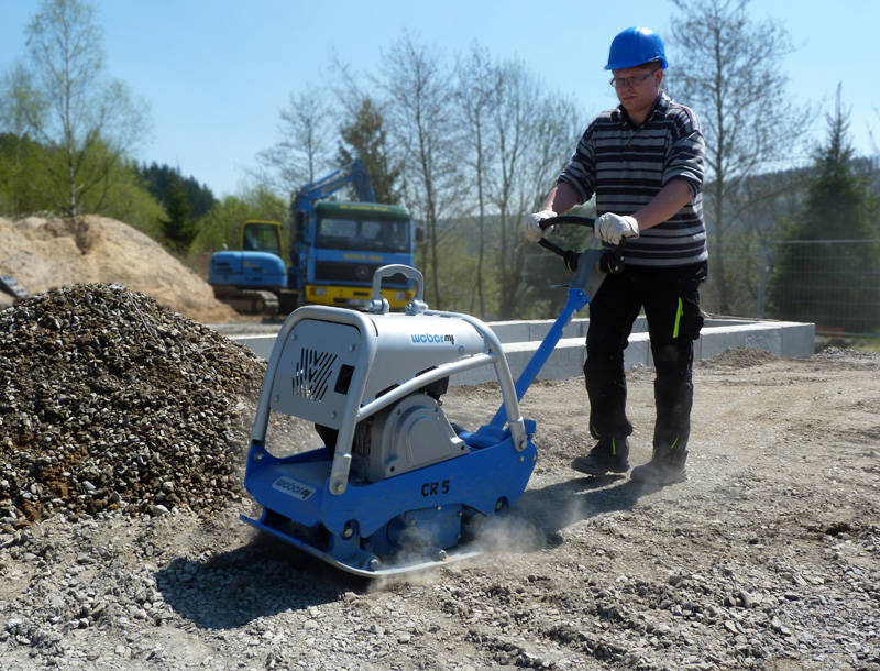 ZAGĘSZCZARKA REWERSYJNA WEBER CR 5 CCD