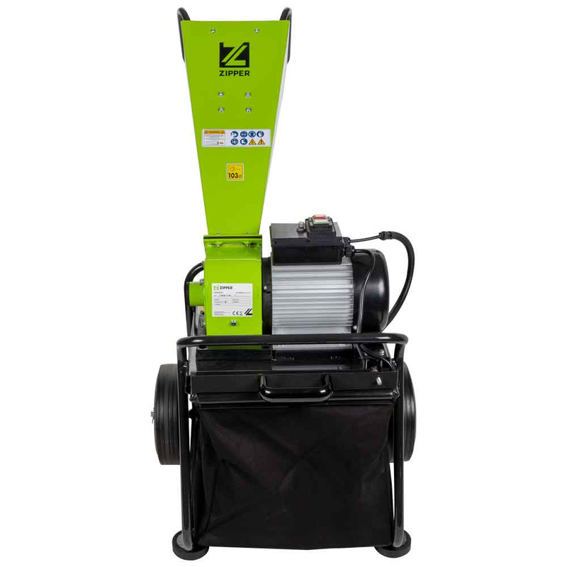 ROZDRABNIACZ ELEKTRYCZNY, RĘBAK DO GAŁĘZI ZIPPER ZI-HAEK2800-230