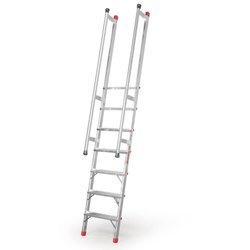 DRABINA PRZYSTAWNA ZE STABILIZATOREM FARAONE 400.SAS.7 2,80M