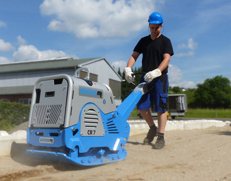 ZAGĘSZCZARKA REWERSYJNA WEBER CR 7 CCD 2.0