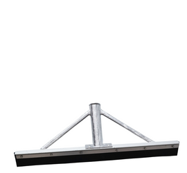 ZGARNIACZ ALUMINIOWY, LISTWA ZGARNIAJĄCA Z TWARDĄ GUMĄ MDGROUP (800 MM)