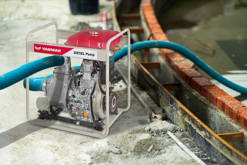 MOTOPOMPA PÓŁSZLAMOWA YANMAR YDP40STVE-YI