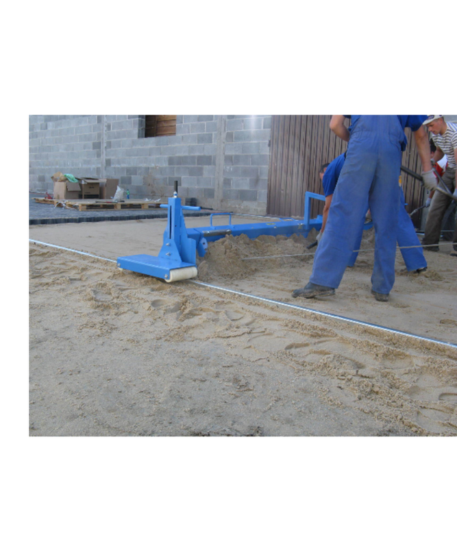 ŁATA PROFILUJĄCA MECHANICZNA LISTWA ZGARNIAJĄCA 6,5 M JAZON LM6M