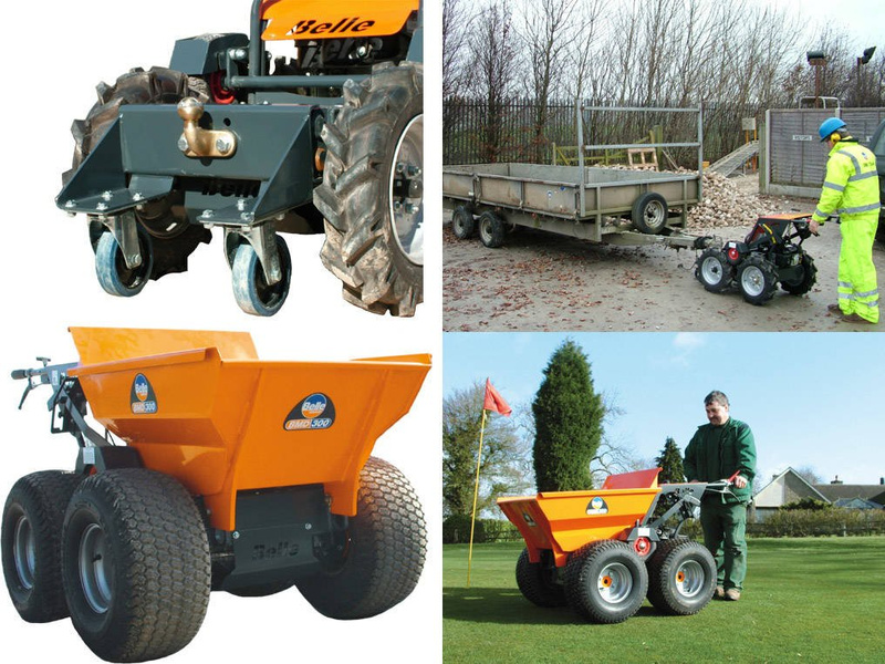 WOZIDŁO BUDOWLANE MINIWYWROTKA 4X4 BELLE MINIDUMPER