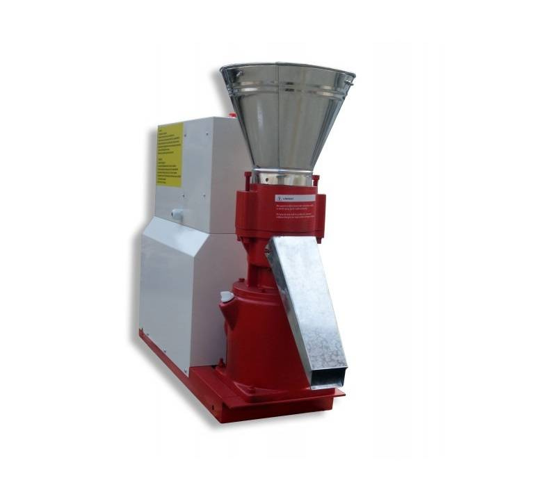 PELECIARKA GRANULATOR PASZY PELETU OPTIMAT PP100PRO Z OBUDOWĄ 100 KG/H - Ø120 MM 400 V