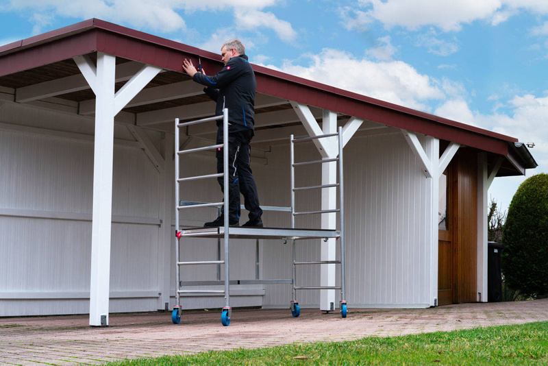 RUSZTOWANIE SKŁADANE KRAUSE MONTO ROLLTEC 1,65 M x 0,75 M (WYS. ROBOCZA 2,9 M)