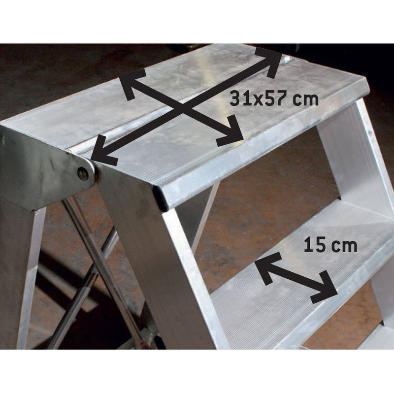 SCHODY PROFESJONALNE DLA BUDOWNICTWA I PRZEMYSŁU FARAONE CM60 MOD. CM5PR 3,03M