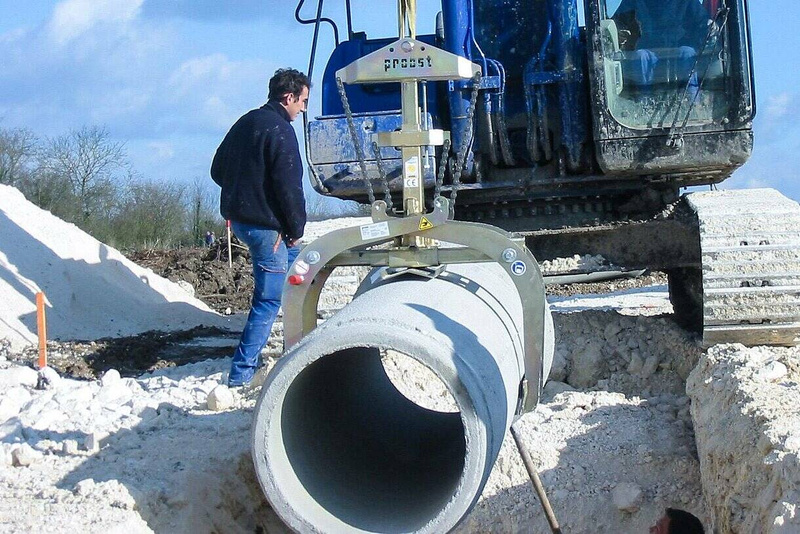 ZAWIESZANY CHWYTAK DO RUR PROBST RG-8/40