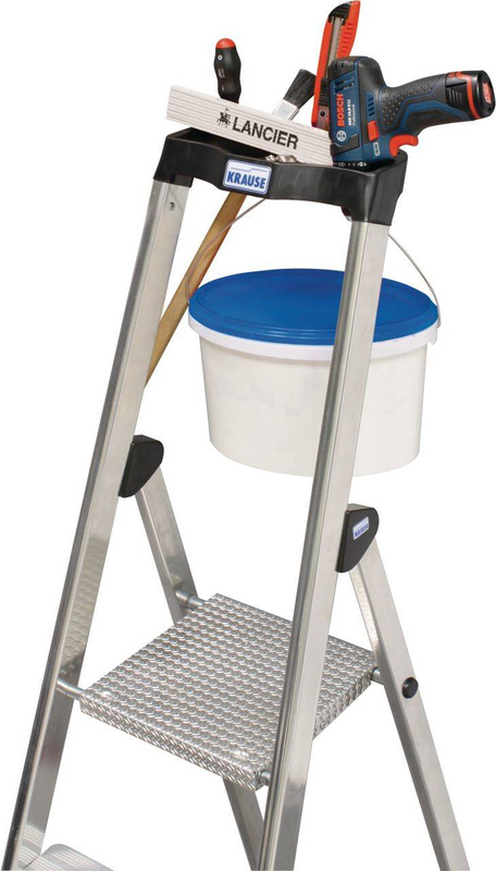 DRABINA WOLNOSTOJĄCA SKŁADANA KRAUSE MONTO SOLIDO 7 STOPNIOWA (WYS. ROBOCZA 3,5 M)