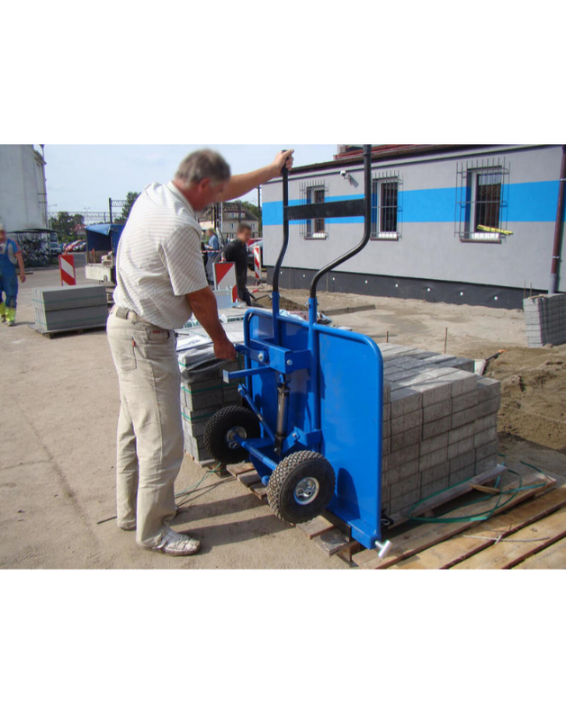 WÓZEK BRUKARSKI DO KOSTKI BRUKOWEJ MIMAL WBR