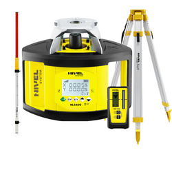 NIWELATOR LASEROWY NIVEL SYSTEM NL540G DIGITAL OBROTOWY + STATYW SJJ1 + ŁATA LASEROWA LS-24
