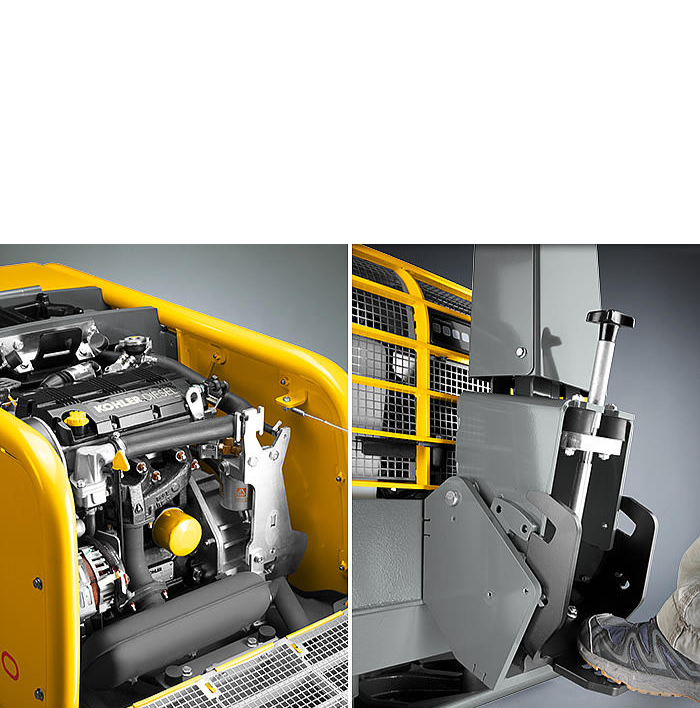 ZAGĘSZCZARKA REWERSYJNA WACKER NEUSON DPU 90 LEC770