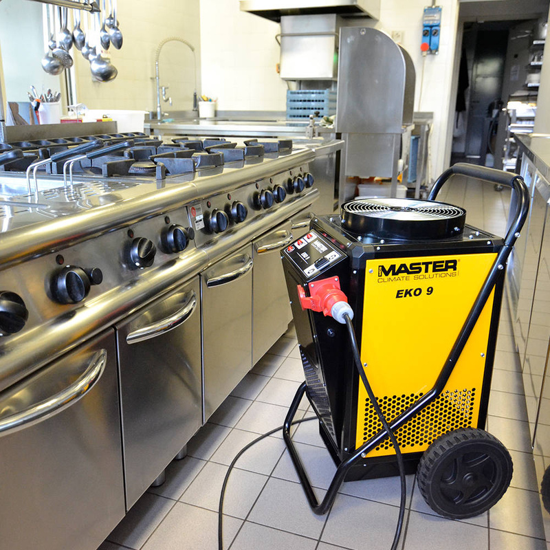 NAGRZEWNICA ELEKTRYCZNA MASTER EKO 9 DO DEZYNFEKCJI TERMICZNEJ I ZWALCZANIA SZKODNIKÓW