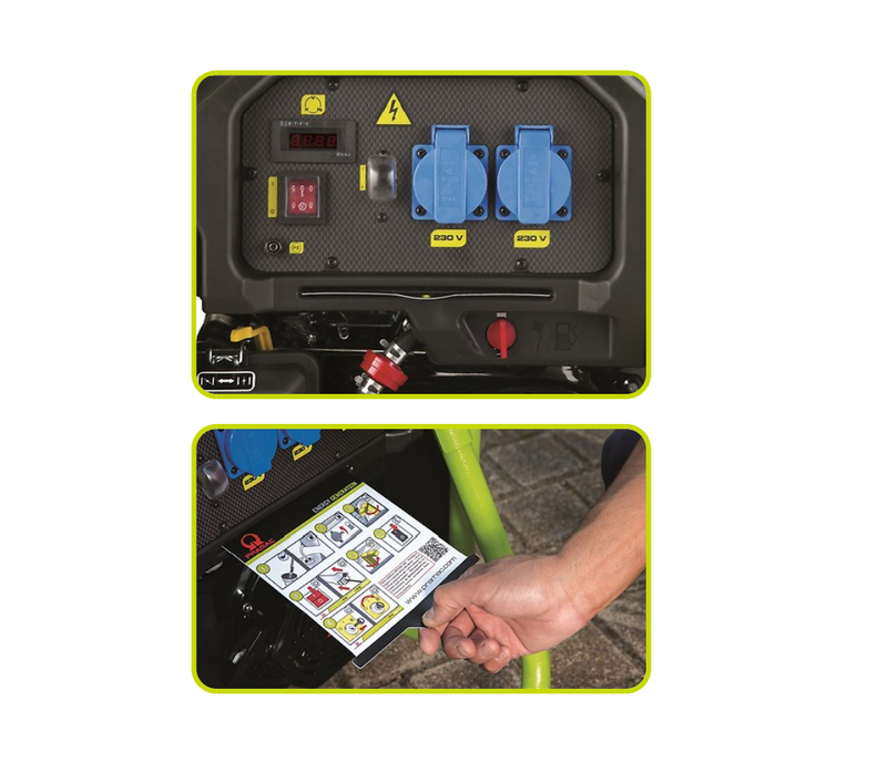 AGREGAT PRĄDOTWÓRCZY PRAMAC PX4000 AVR 1-FAZ. 230 V