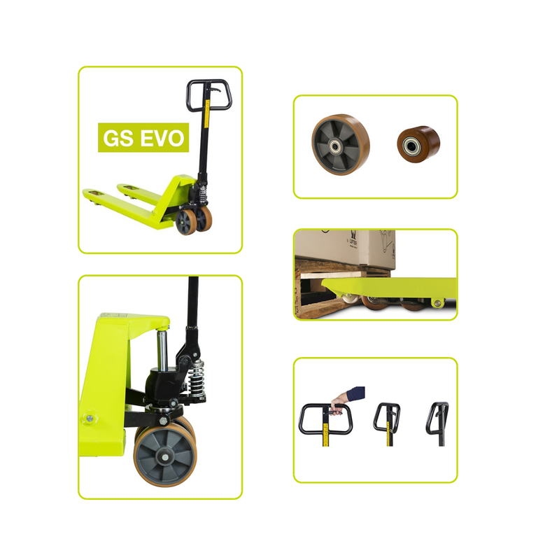 WÓZEK PALETOWY PRAMAC GS EVO 25 S4 1800x525