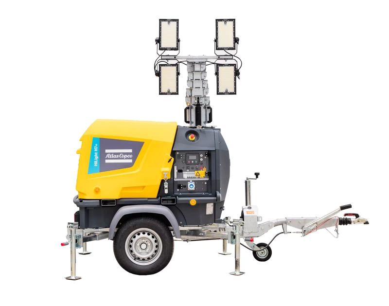 MASZT OŚWIETLENIOWY WIEŻA ATLAS COPCO HILIGHT H7+ PEŁNA HOMOLOGACJA DROGOWA