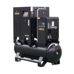 KOMPRESOR POWIETRZA ŚRUBOWY VIBER-SYSTEM INV11-500 Z OSUSZACZEM I FALOWNIKIEM