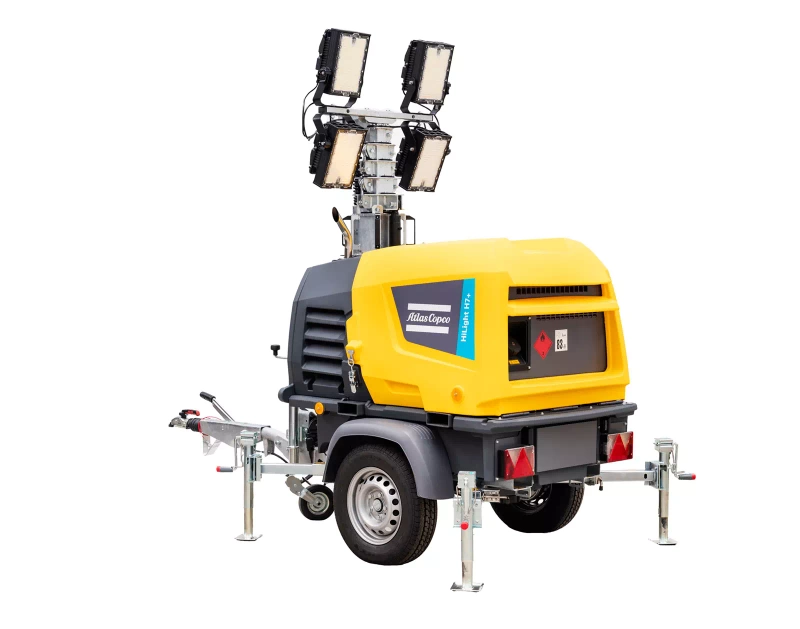 MASZT OŚWIETLENIOWY WIEŻA ATLAS COPCO HILIGHT H7+ PEŁNA HOMOLOGACJA DROGOWA