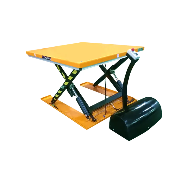 ELEKTRYCZNY STÓŁ WARSZTATOWY PODNOŚNY NISKOPROFILOWY NOŻYCOWY SNN 1000