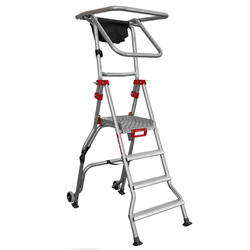 DRABINA MAGAZYNOWA / BEZPIECZNY PODEST ROBOCZY FARAONE PL4.C 2,89M