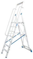 DRABINA WOLNOSTOJĄCA SKŁADANA Z DUŻĄ PLATFORMĄ KRAUSE STABILO 7 STOPNIOWA (WYS. ROBOCZA 3,65 M)