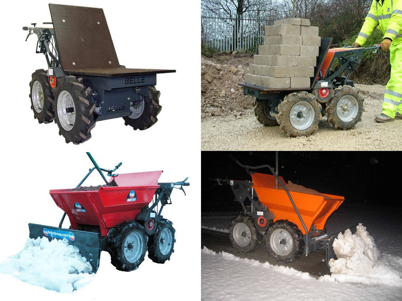 WOZIDŁO BUDOWLANE MINIWYWROTKA 4X4 BELLE MINIDUMPER