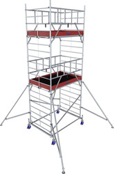 RUSZTOWANIE JEZDNE O POSZERZONEJ KONSTRUKCJI KRAUSE MONTO PROTEC XXL 2,00 M x 1,20 M (WYS. ROBOCZA 6,3 M)