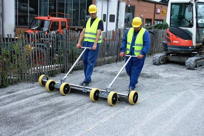 LISTWA ZGARNIAJĄCA BRUKARSKA ŁATA PROFILUJĄCA PROBST LEVELFIX LF-125/215