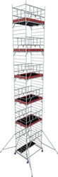 RUSZTOWANIE JEZDNE O POSZERZONEJ KONSTRUKCJI KRAUSE MONTO PROTEC XXL 2,00 M x 1,20 M (WYS. ROBOCZA 13,3 M)