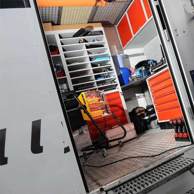 ELEKTRYCZNY PROMIENNIK PODCZERWIENI MASTER HALL 3000